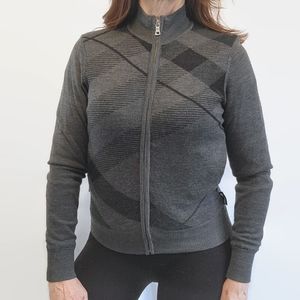 Sunice Wool Full Zip Golf Sweater